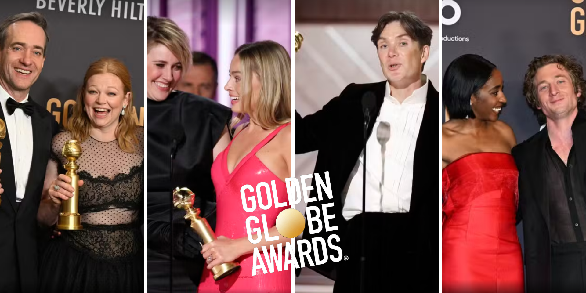 Brilho e Surpresas nos Destaques do Globo de Ouro 2024